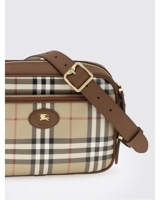 Borsa A Tracolla di Burberry in Gray da Uomo