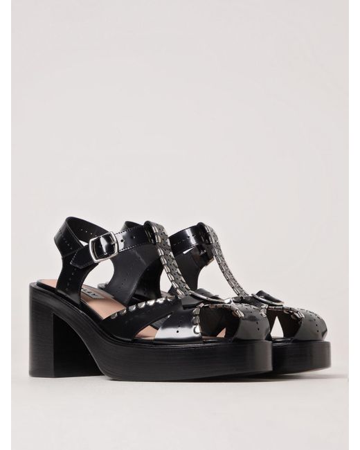 Sandalo Peggy Gut di Bally in Black
