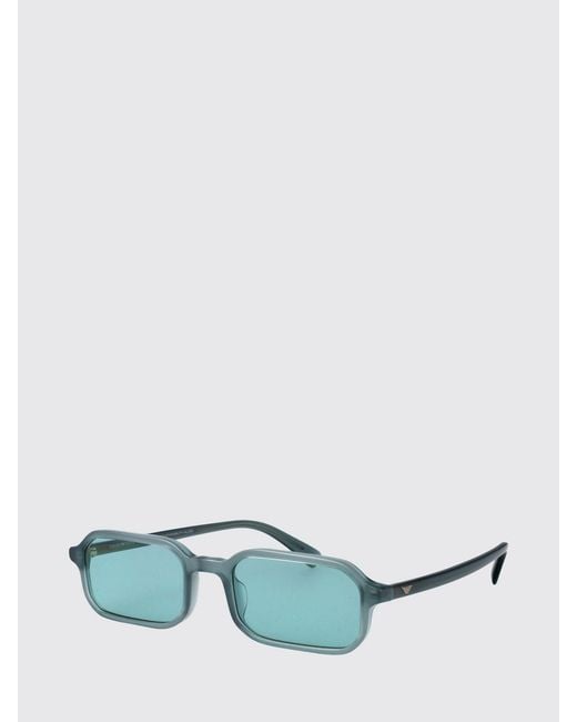 Emporio Armani Green Acetate Sunglasses for men