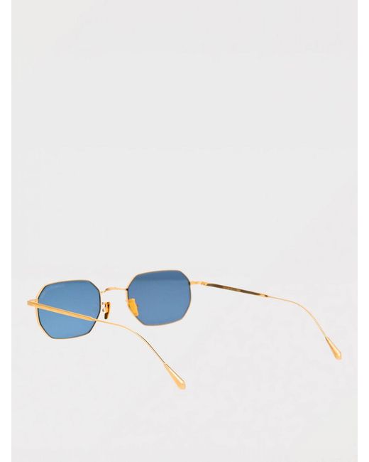 Cutler & Gross Blue Cutler &Amp Gross 0005 Plated Metal Sunglasses for men