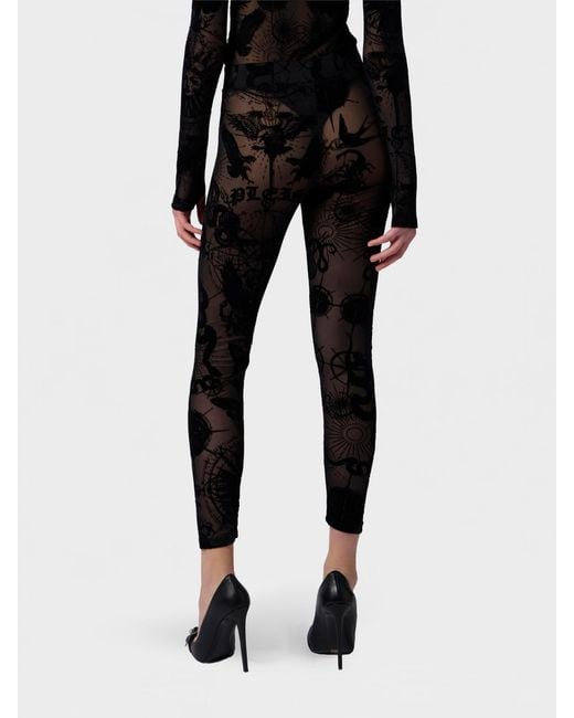 Philipp Plein Black Trousers