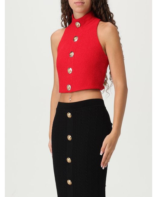 Top Mujer Balmain de color Red