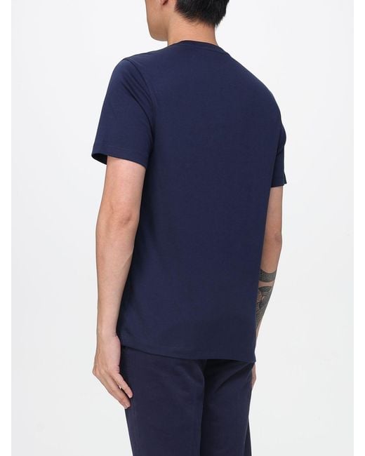 Michael Kors Blue Organic Cotton T-Shirt for men