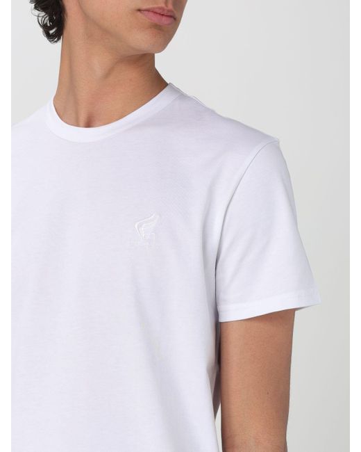 T-shirt in cotone di Hogan in White da Uomo