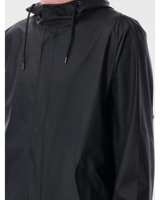 Parka di Rains in Black da Uomo