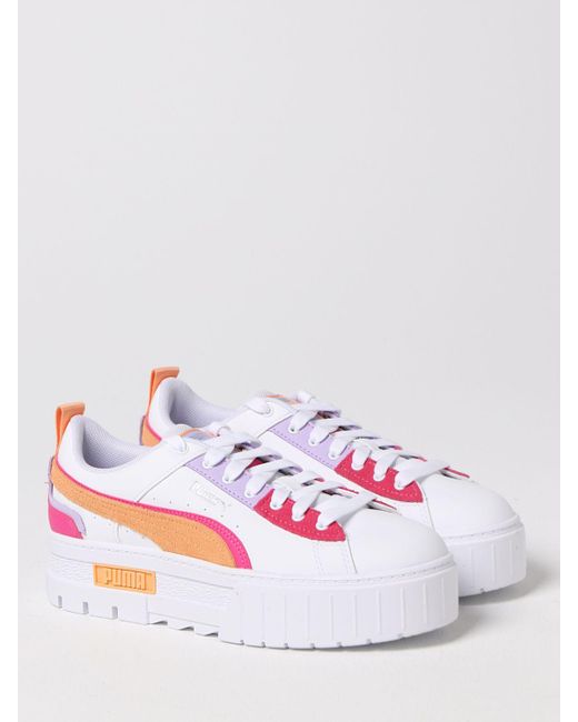 PUMA Sneakers in Pink | Lyst