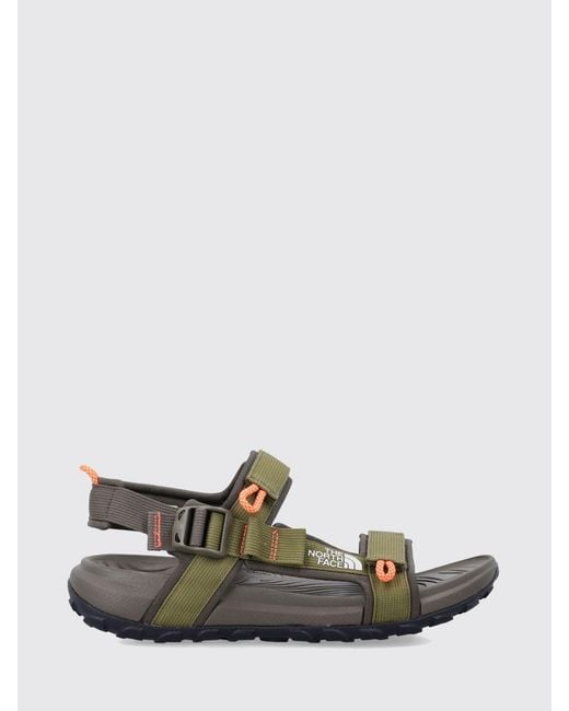 The North Face White Explore Camp Recycled Fabric Sandals for men
