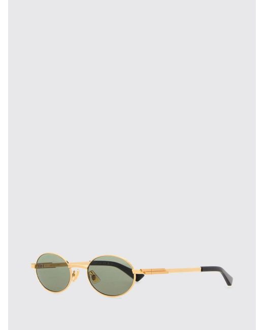 Bottega Veneta Metallic Metal Sunglasses