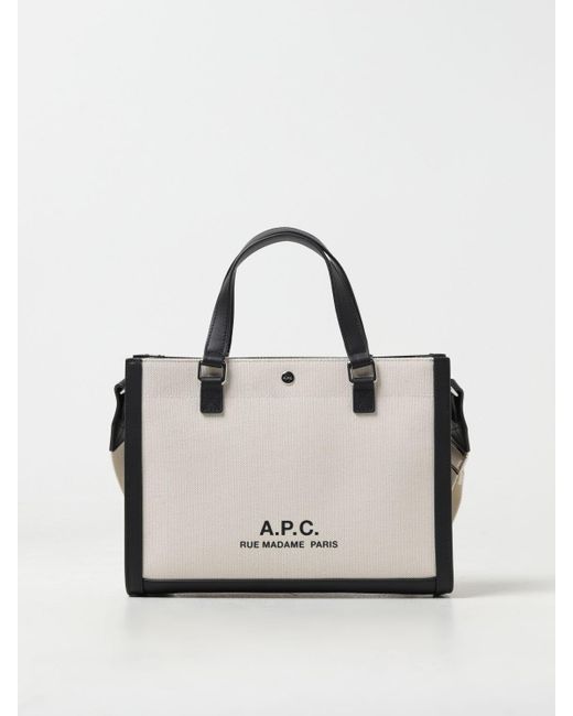 A.P.C. Natural Shoulder Bag for men