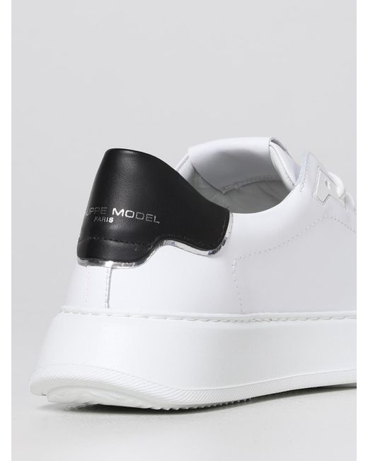 Philippe Model White Shoes for men