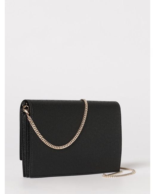 Liu Jo Gray Saffiano Faux Leather Bag