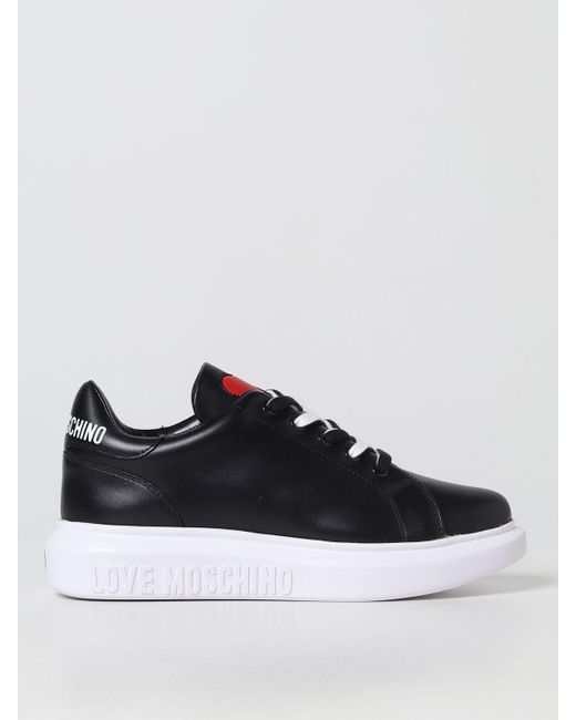 Love Moschino Sneakers in Black | Lyst UK