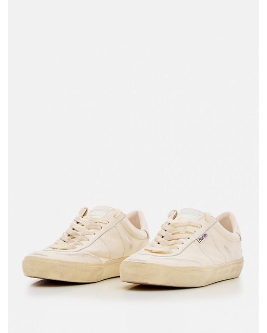 Golden Goose Deluxe Brand Natural Soul Star Used Nappa Leather Sneakers for men