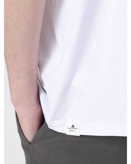T-Shirt Basic di Peuterey in White da Uomo