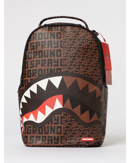 Sprayground Brown Bags for men