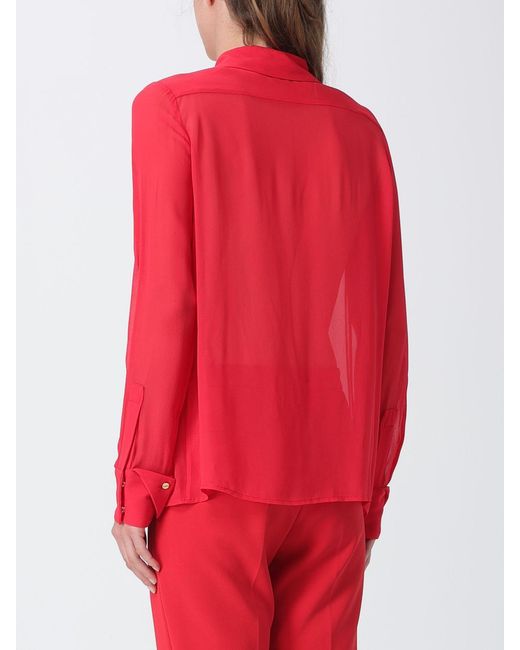 Elisabetta Franchi Red Shirt