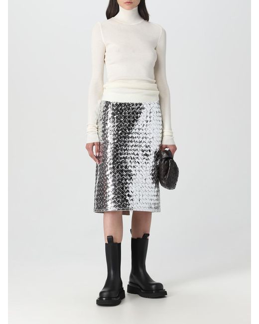 Bottega Veneta Black Jodie Mini Woven Leather Bag