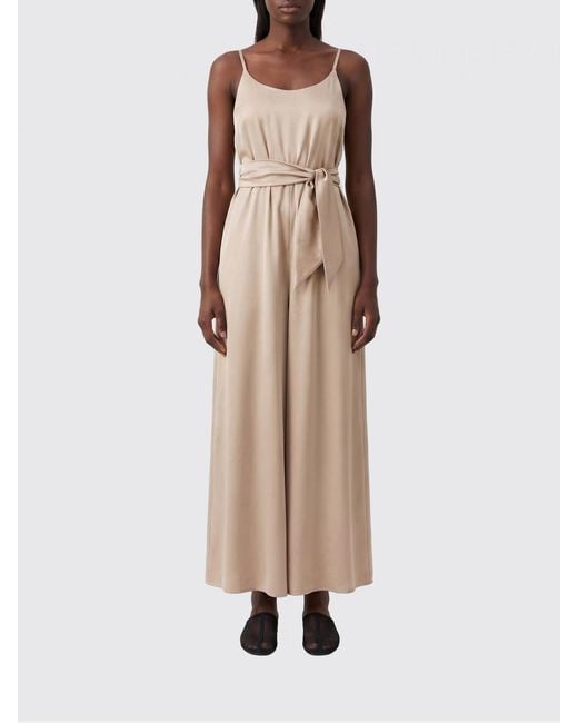 Emporio Armani Natural Long Twill Dress
