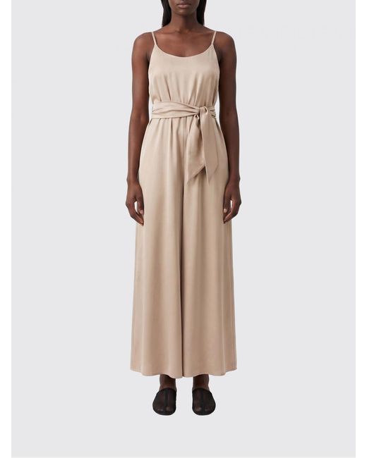 Emporio Armani Natural Long Twill Dress