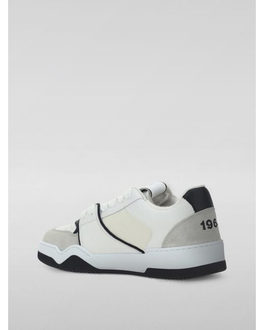 Sneakers Spiker di DSquared² in Metallic