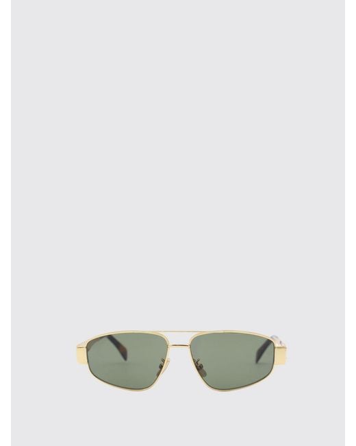 Céline Metallic Metal Sunglasses With Double Bridge for men