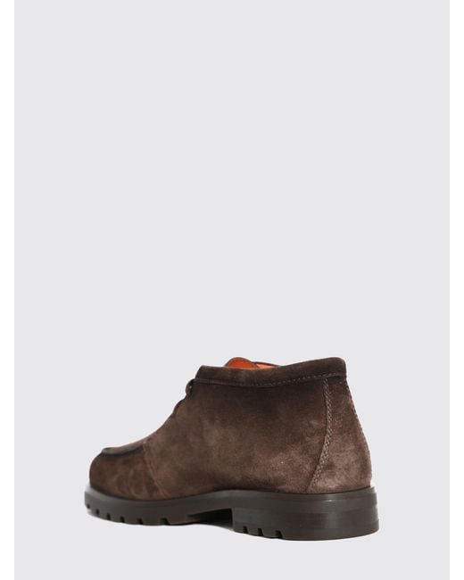 Santoni Brown Boot for men
