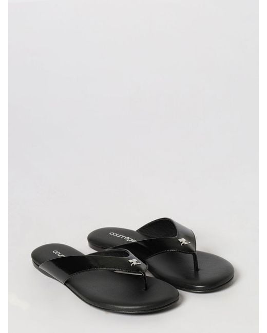 Courreges White Courr&Egrave	Ges Heeled Sandal