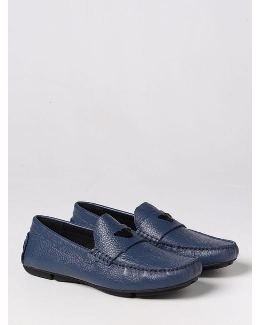 Zapatos Emporio Armani de hombre de color Blue