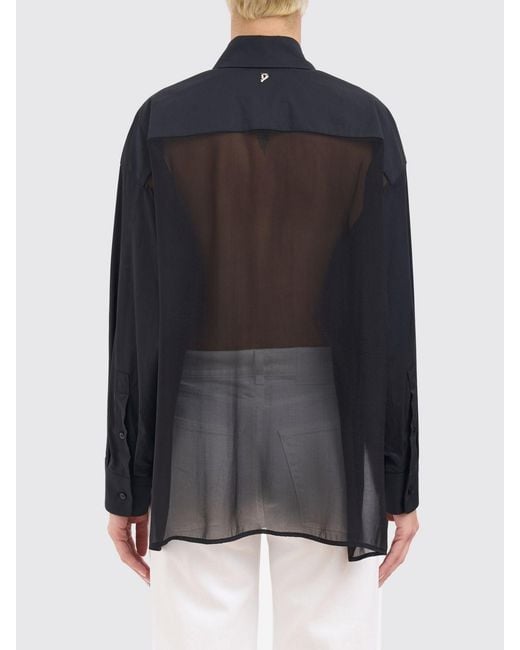 Dondup Blue Cotton Shirt