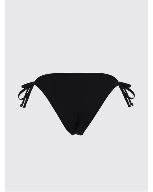 DIESEL Black Slim Fit Polyamide Bikini Bottoms With Adjustable Side Ties