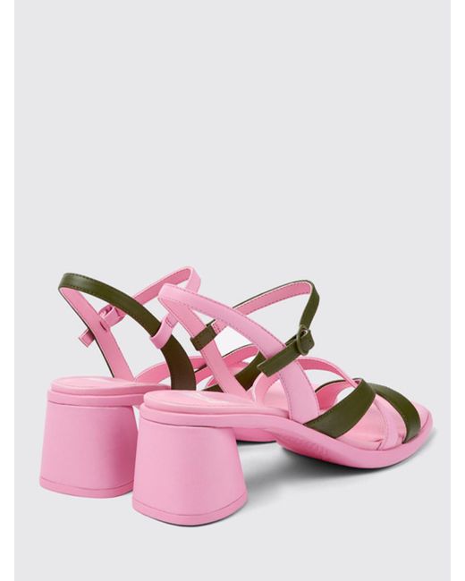 Sandales plates Camper en coloris Pink