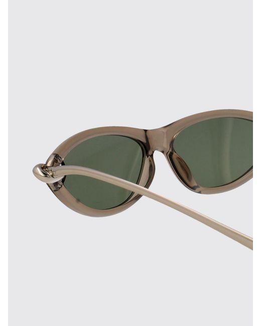 Bottega Veneta Green Knot Metal And Acetate Sunglasses