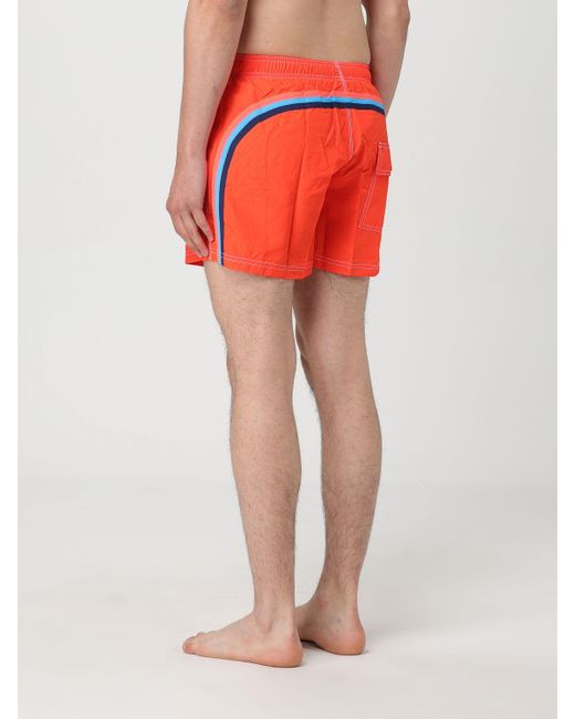 Sundek Orange Swimsuit for men