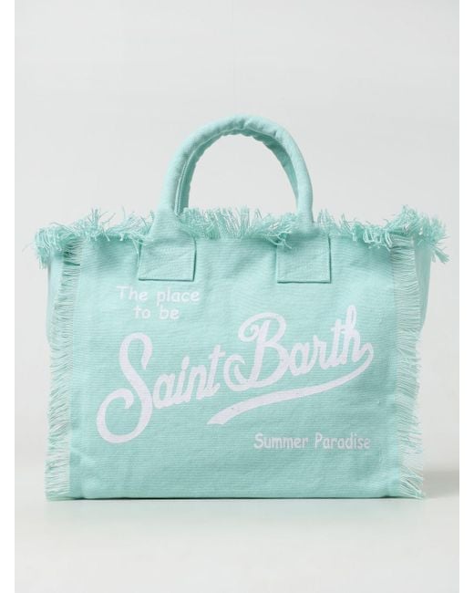 Mc2 Saint Barth Blue Tote Bags