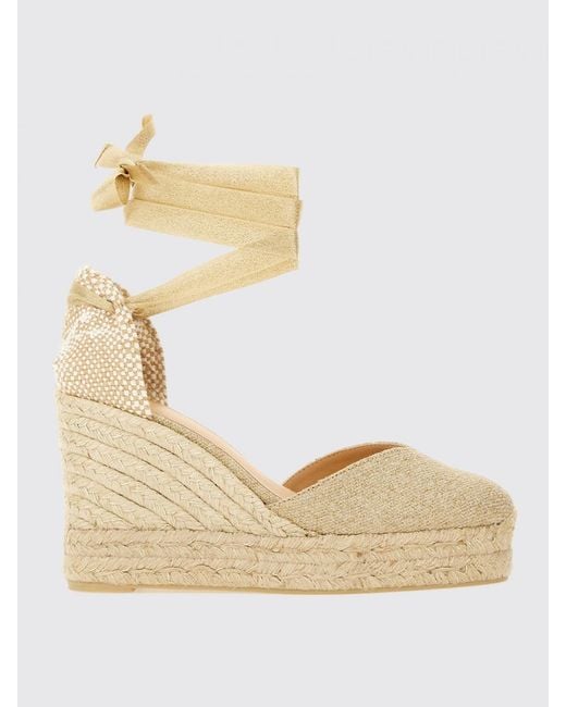 Castaner Metallic Court Shoes