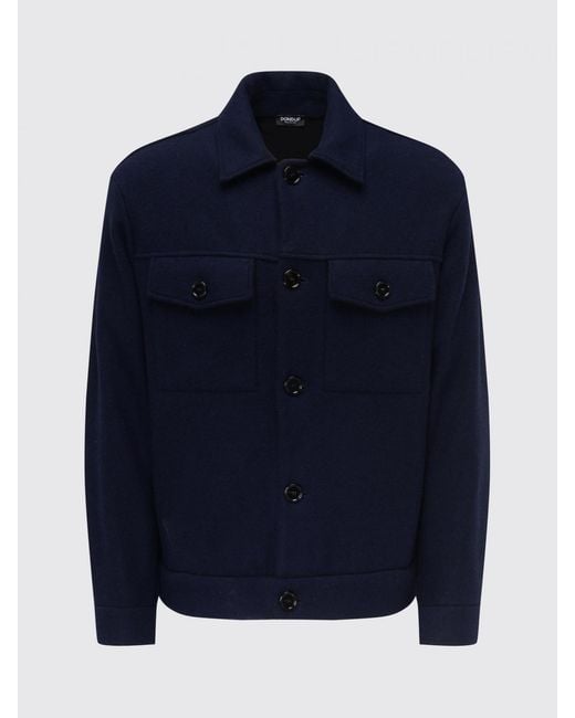 Dondup Blue Jacket for men