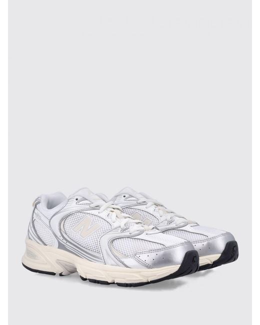 New Balance White Trainers for men