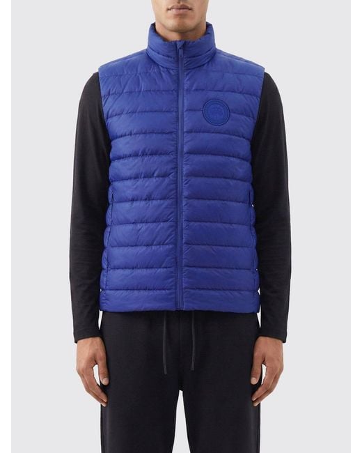 Canada Goose Blue Stratus Padded Nylon Gilet for men