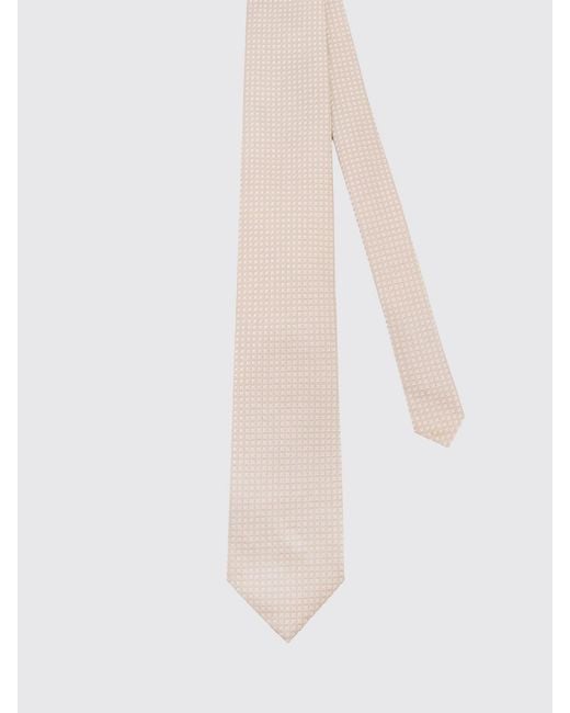 Tom Ford Natural Jacquard Silk Tie for men