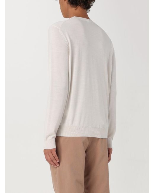 Boss White Sweater for men