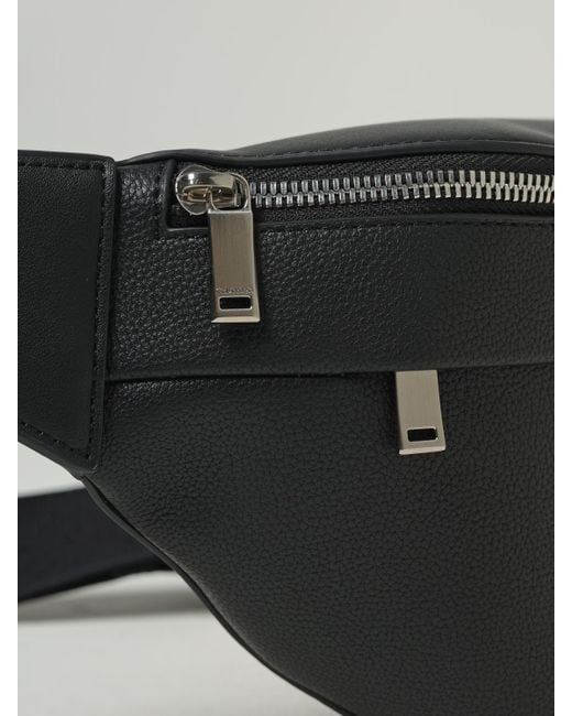 Calvin Klein Black Belt Bag for men