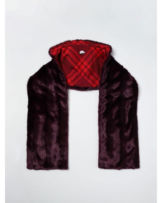 Burberry Red Scarf for men
