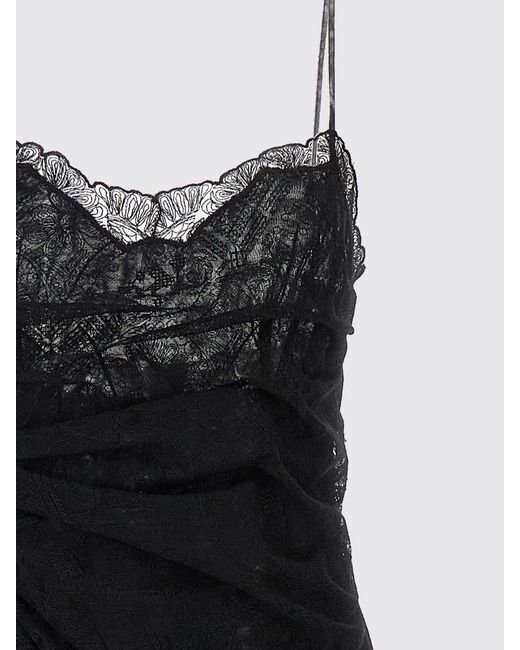 Ermanno Scervino Black Dress
