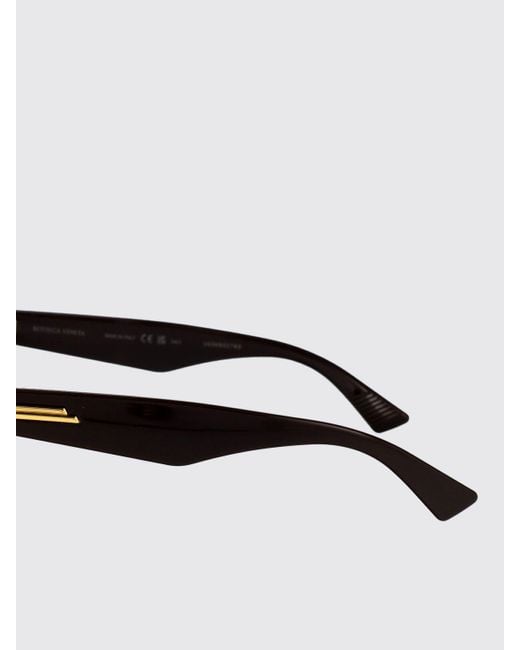 Bottega Veneta Brown Acetate Sunglasses