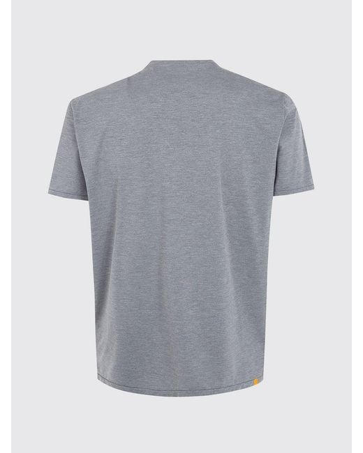 Rrd Gray Short-Sleeved Crewneck T-Shirt for men