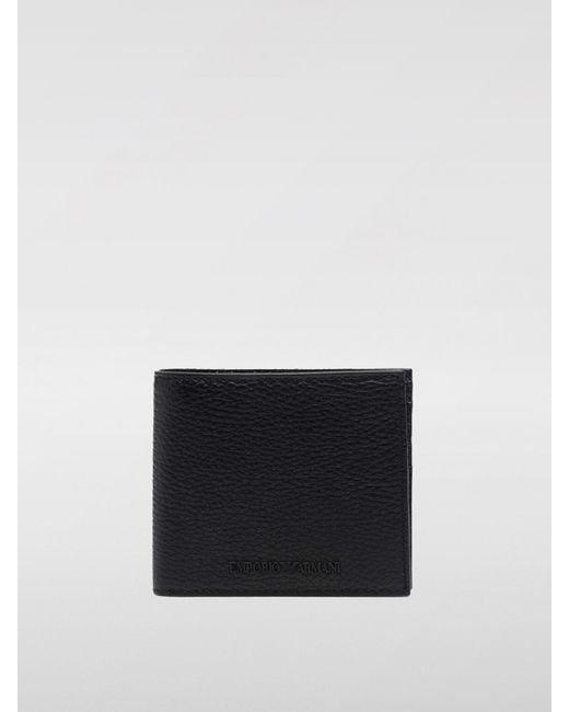 Emporio Armani Black Wallet for men