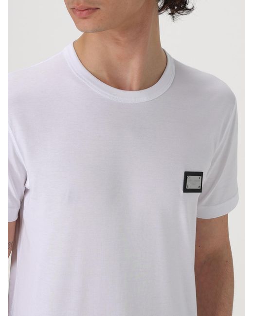 Dolce & Gabbana White T-shirt for men
