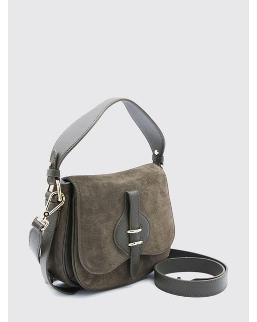 Coccinelle Gray Shoulder Bag
