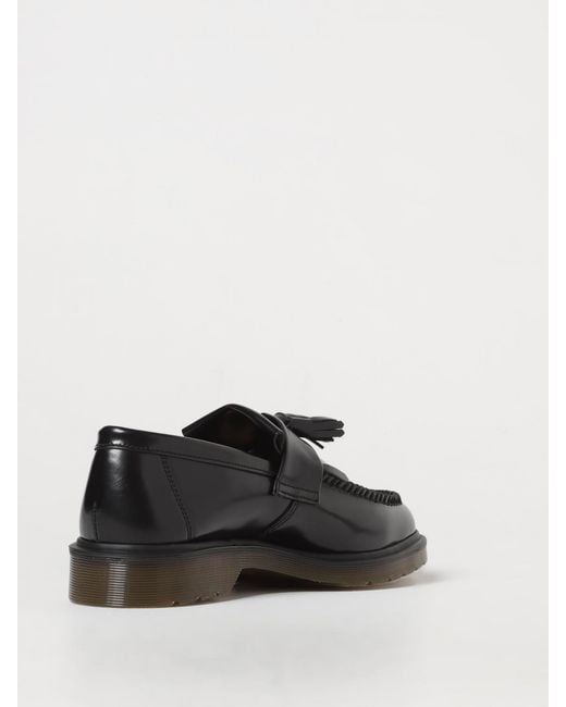 Dr. Martens Black Adrian Tassel Loafers for men