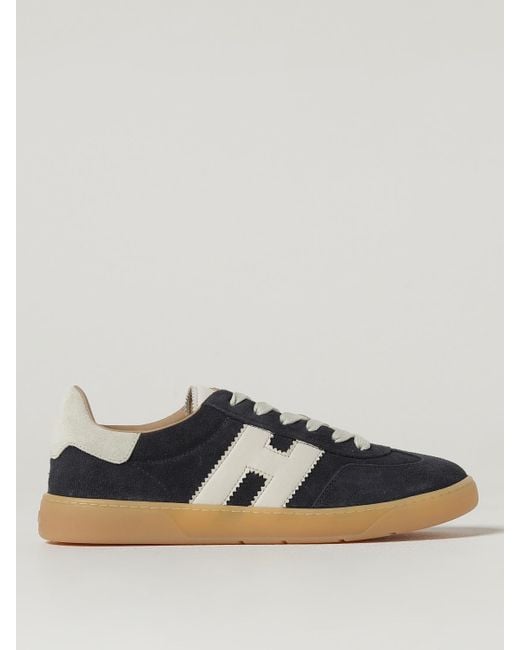 Hogan Blue Cool Suede Low-Top Sneakers for men